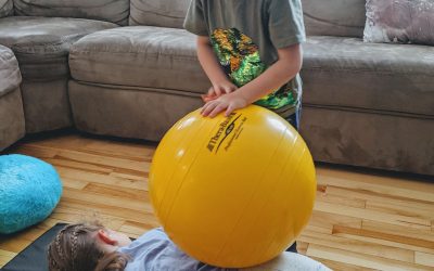 Massage avec ballon